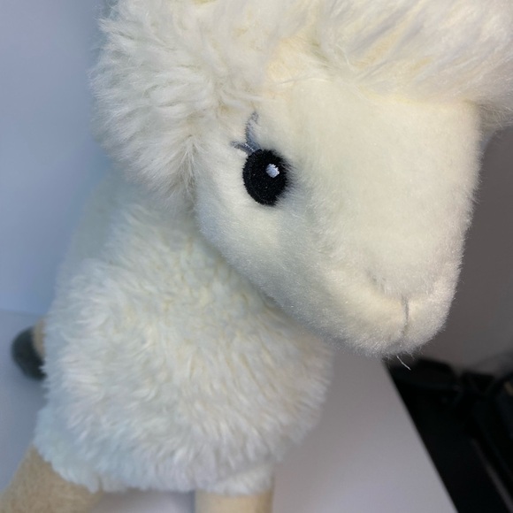 The Bear Factory Lama White Plush Stuffed Toy 12” 2001 - Picture 15 of 16